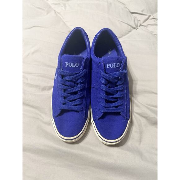 Polo ralph lauren mens shoes Blue- size 10 - Picture 3 of 4
